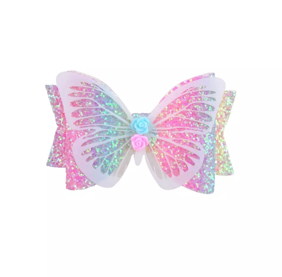 Sparkly Butterfly Bow