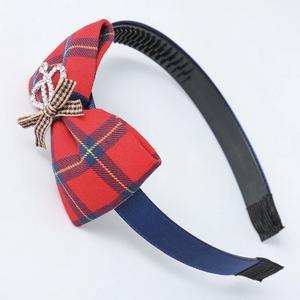 Red Bow Headband