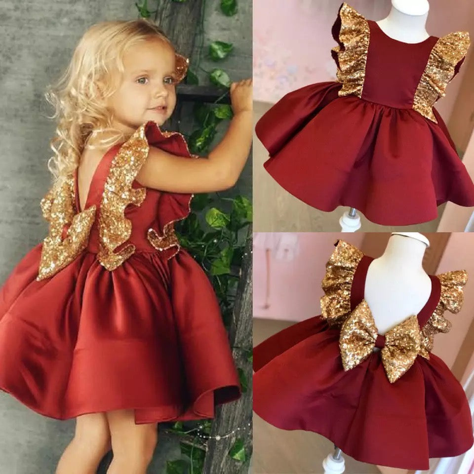 Elizabeth Dress Red