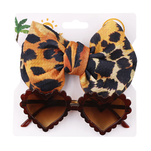 Bow and Sunglasses Set