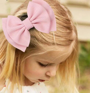 Large Bow Light Pink